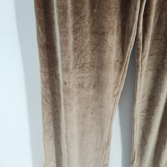 VS Pink | velour wide leg pants - Picture 2 of 4